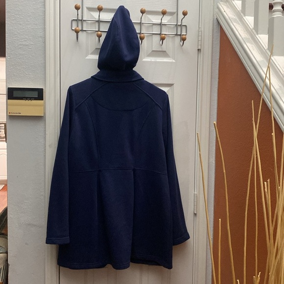 Torrid  Toggle Front Hooded Knit Coat Size 0 | L |  12 - Picture 8 of 8